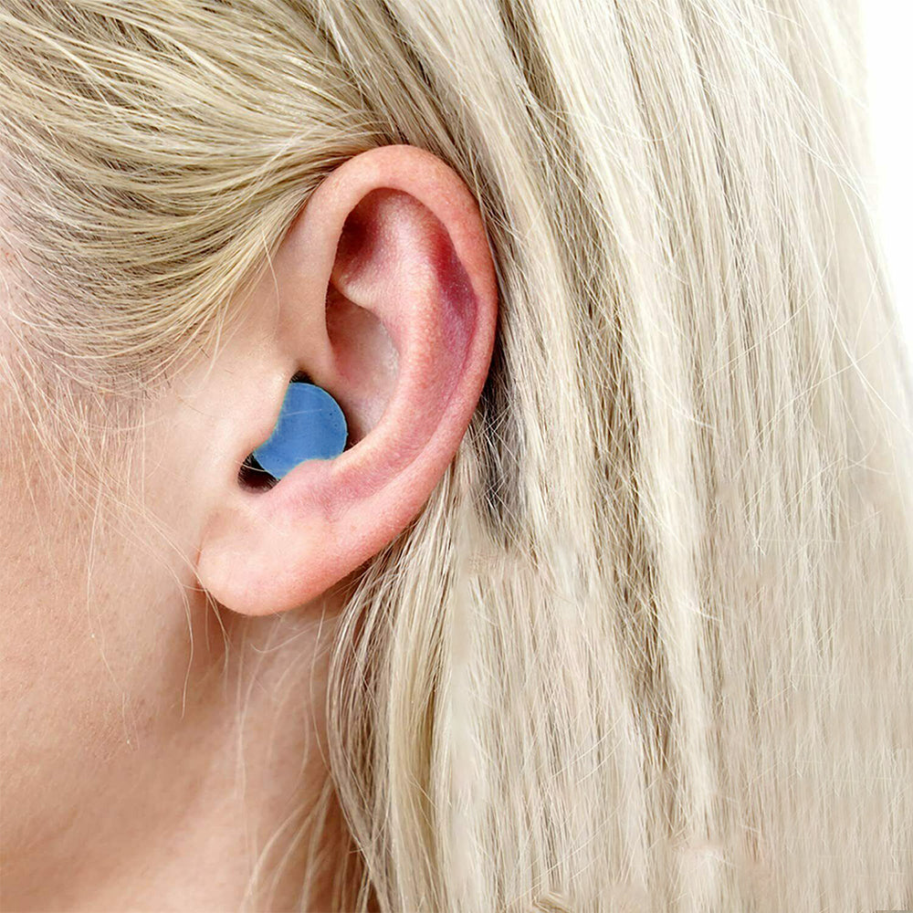 Reusable Earplugs Silicone Noise Cancelling Set of 4 Pair