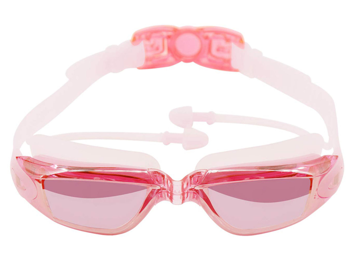 Adult Anti Fog Swim Goggles With Ear Plugs