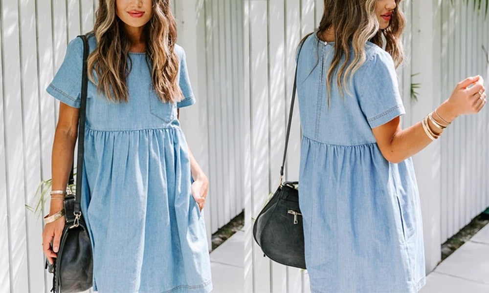 Denim Mini Dress