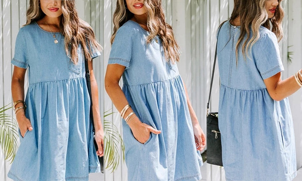 Denim Mini Dress
