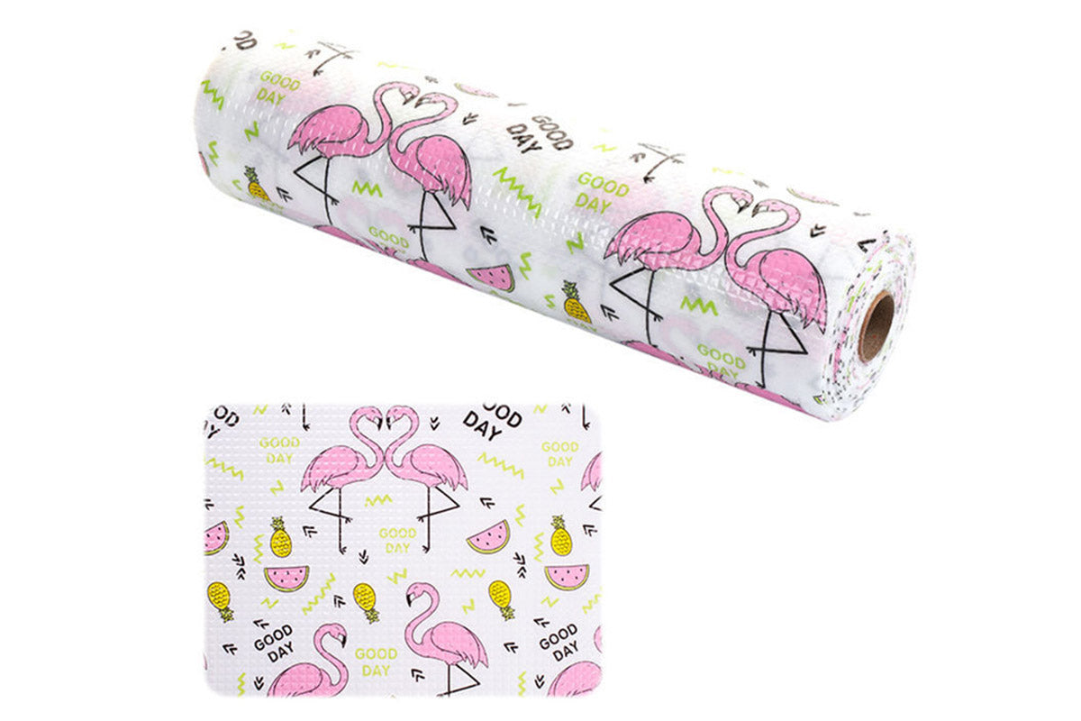 Multifunctional Printed Moisture-Proof Mat-Pink