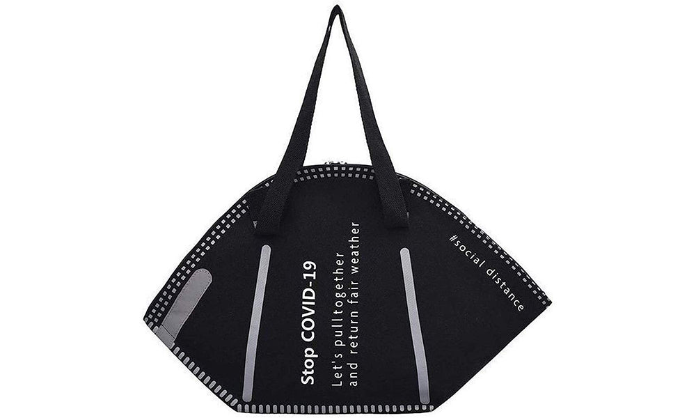 Women Mask Shaped Tote Bag