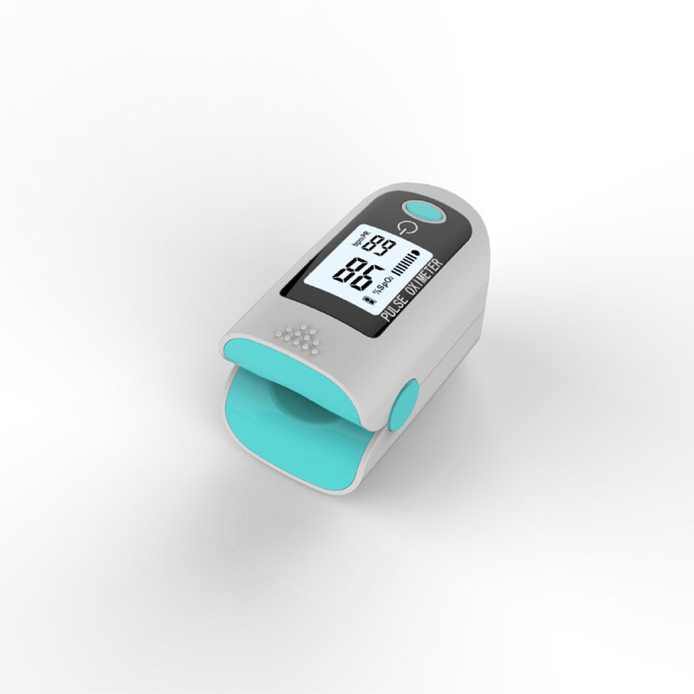 Fingertip Heart Rate Monitor Pulse Oximeter Portable Blood Oxygen Meter LCD Display Pulse Oximeter