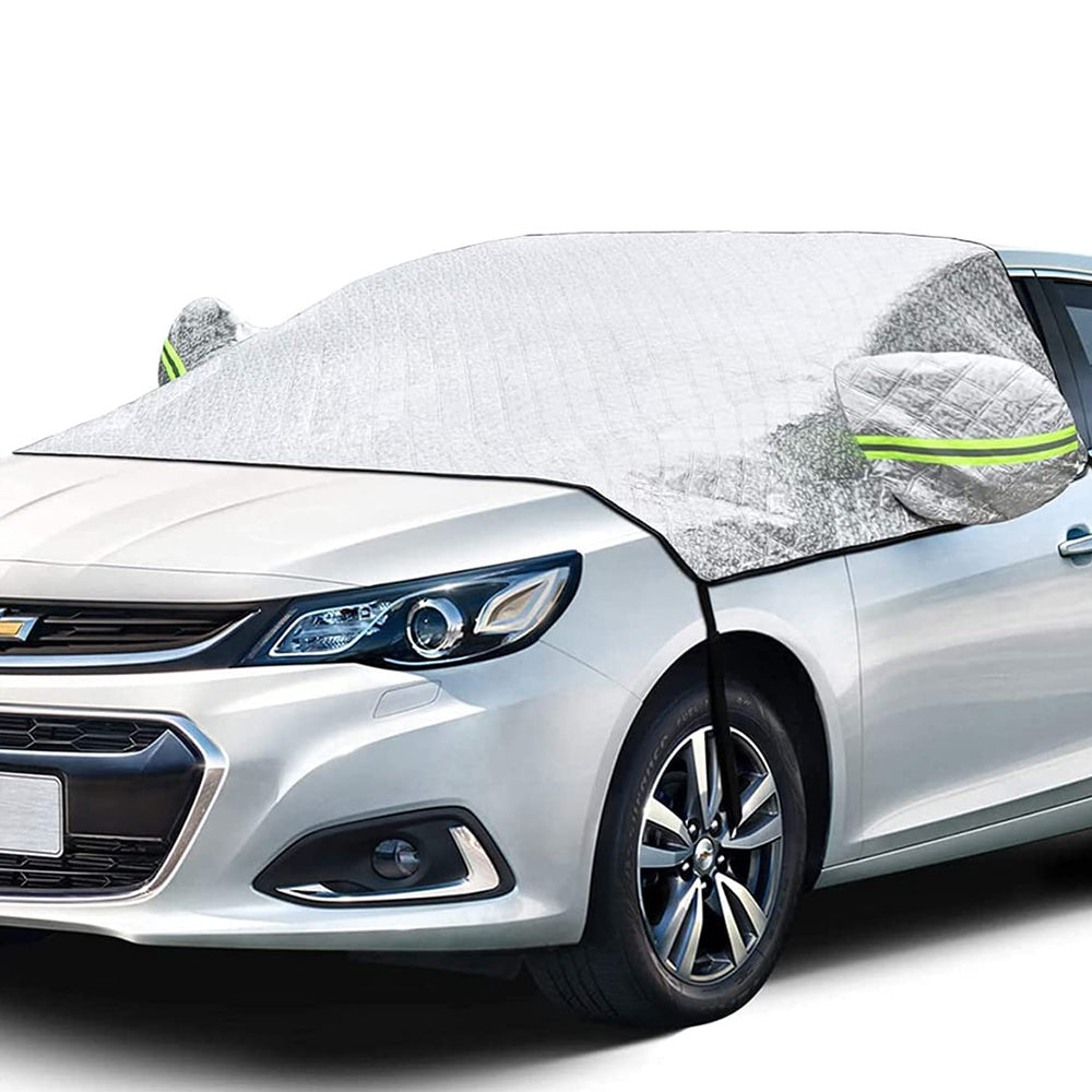 240 x 148CM Car Anti-Frost Windscreen Cover Sun Shade Shield Dust Snow Protector