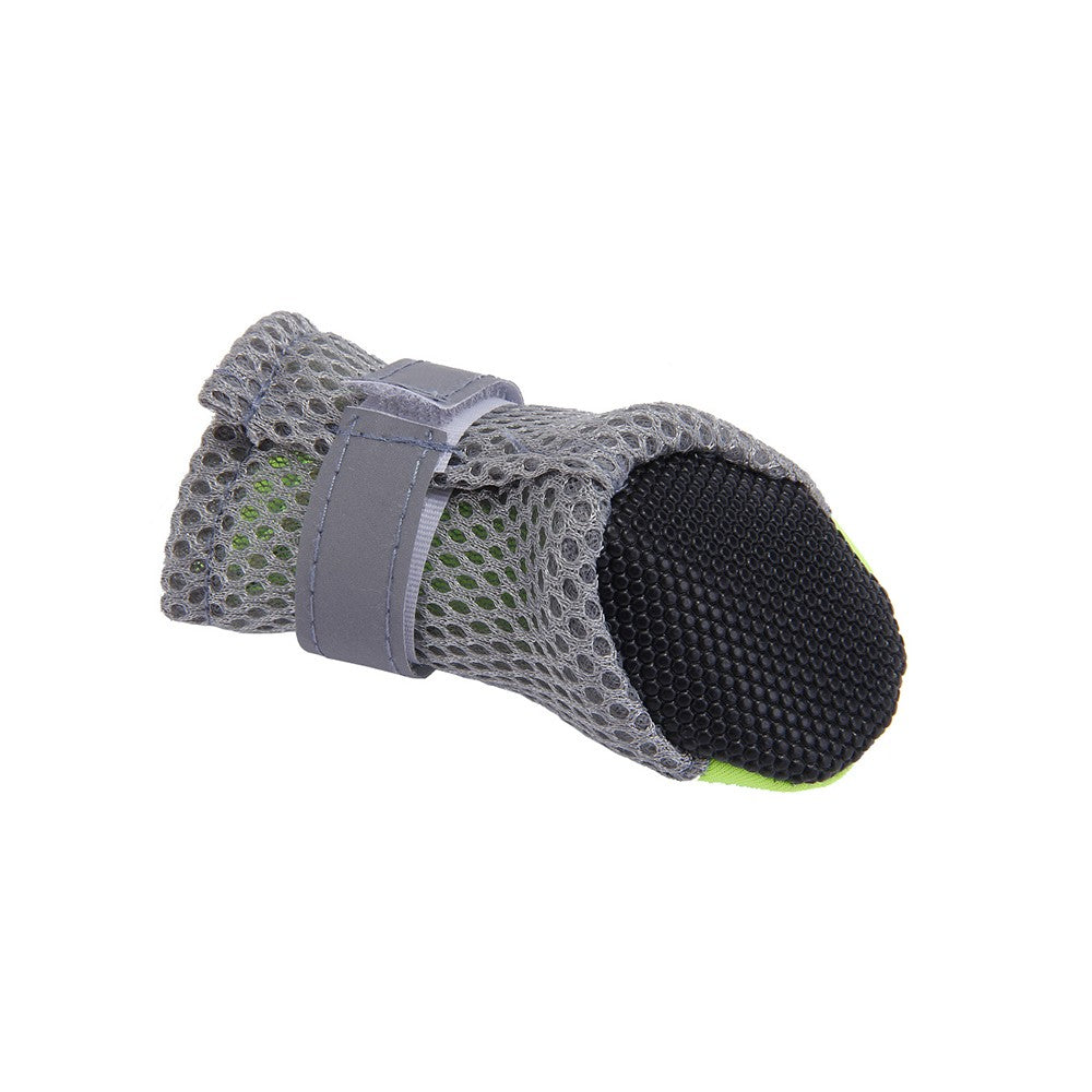 4-Pieces Pet Breathable Boots-Black