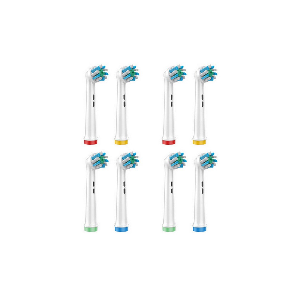 8Pcs Electric Toothbrush Heads Compatible with Oral/Oralby B-Multi-angle clean style