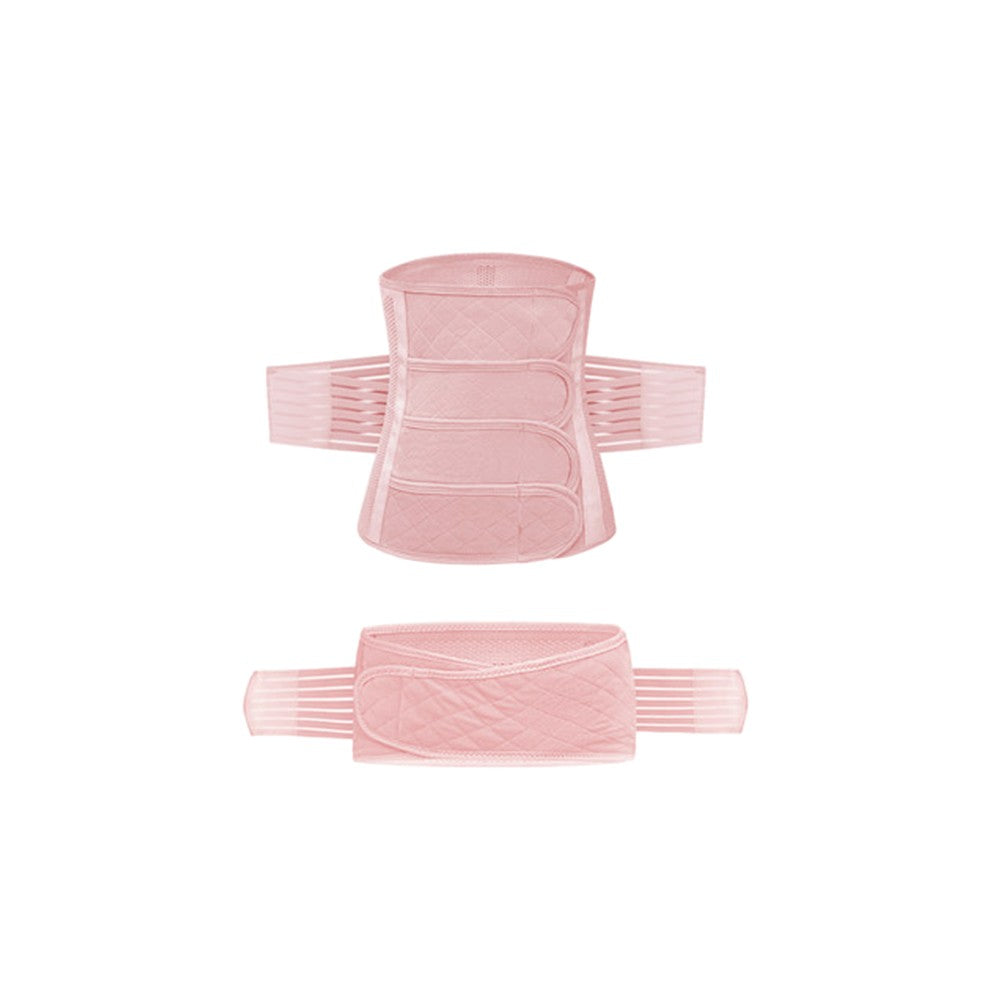 Postpartum Belly Wrap Waist and Pelvis Belt-Pink