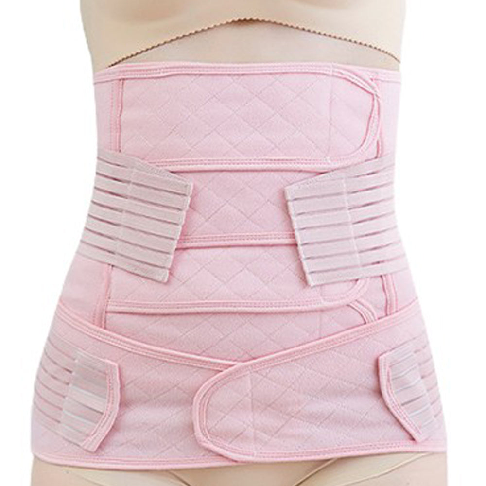 Postpartum Belly Wrap Waist and Pelvis Belt-Pink
