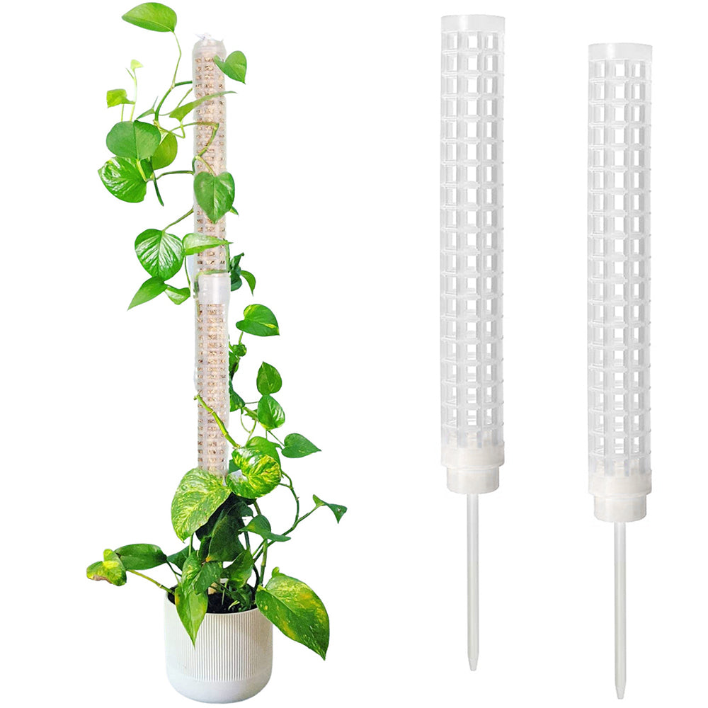 4Pcs Moss Pole Coir Moss Totem Pole Stick for Plant Stakes and Supports
