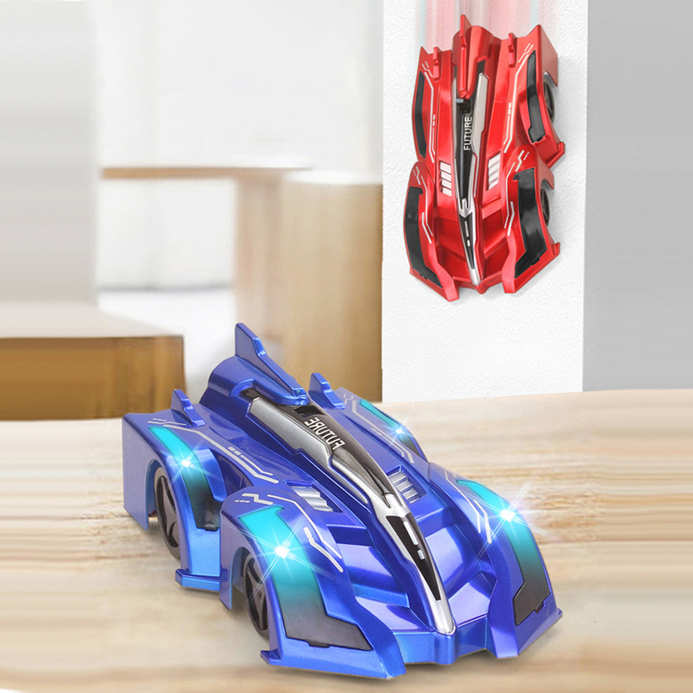 360 Degree Omnidirectional Rotation Climbing Car Racing Toy with LED Light