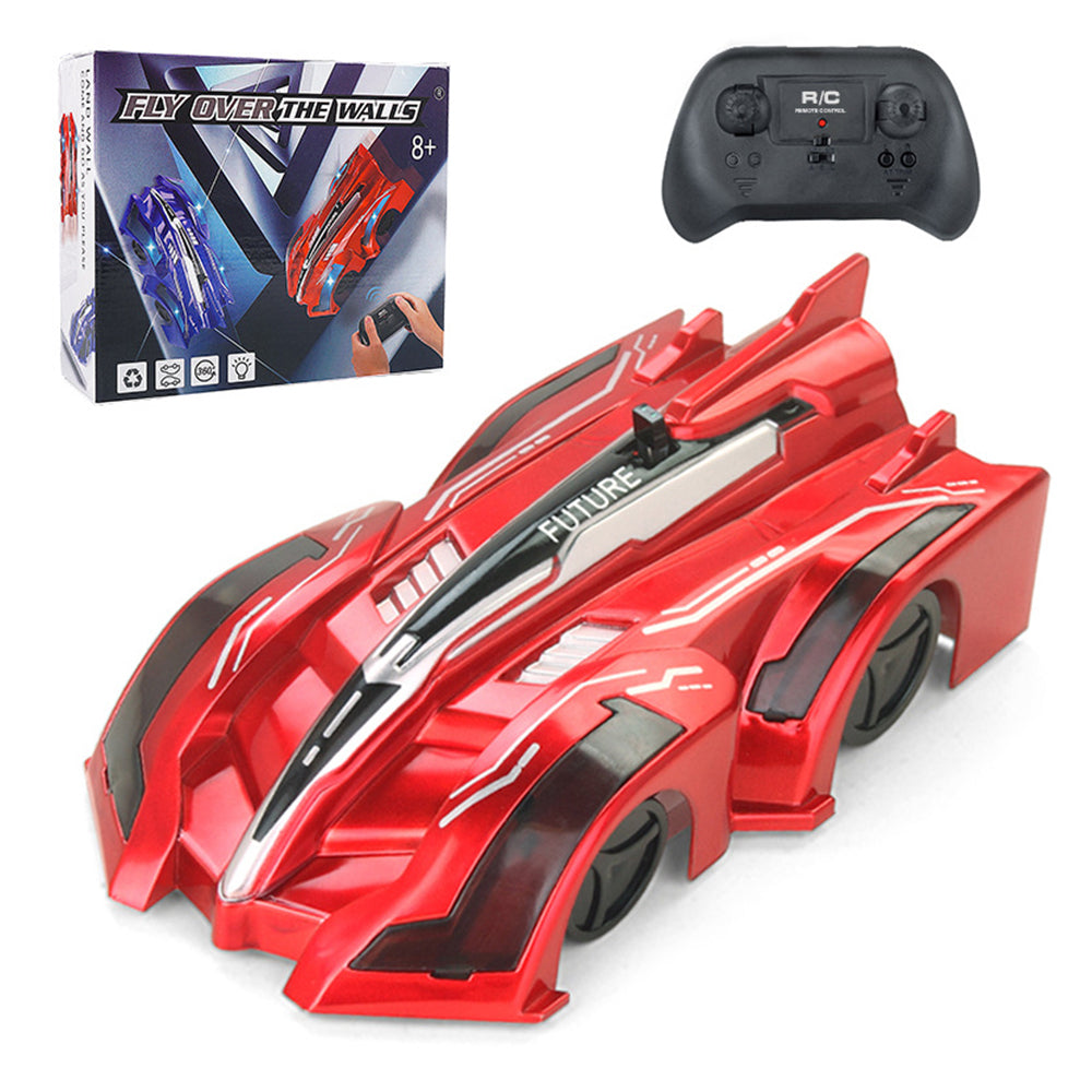 360 Degree Omnidirectional Rotation Climbing Car Racing Toy with LED Light
