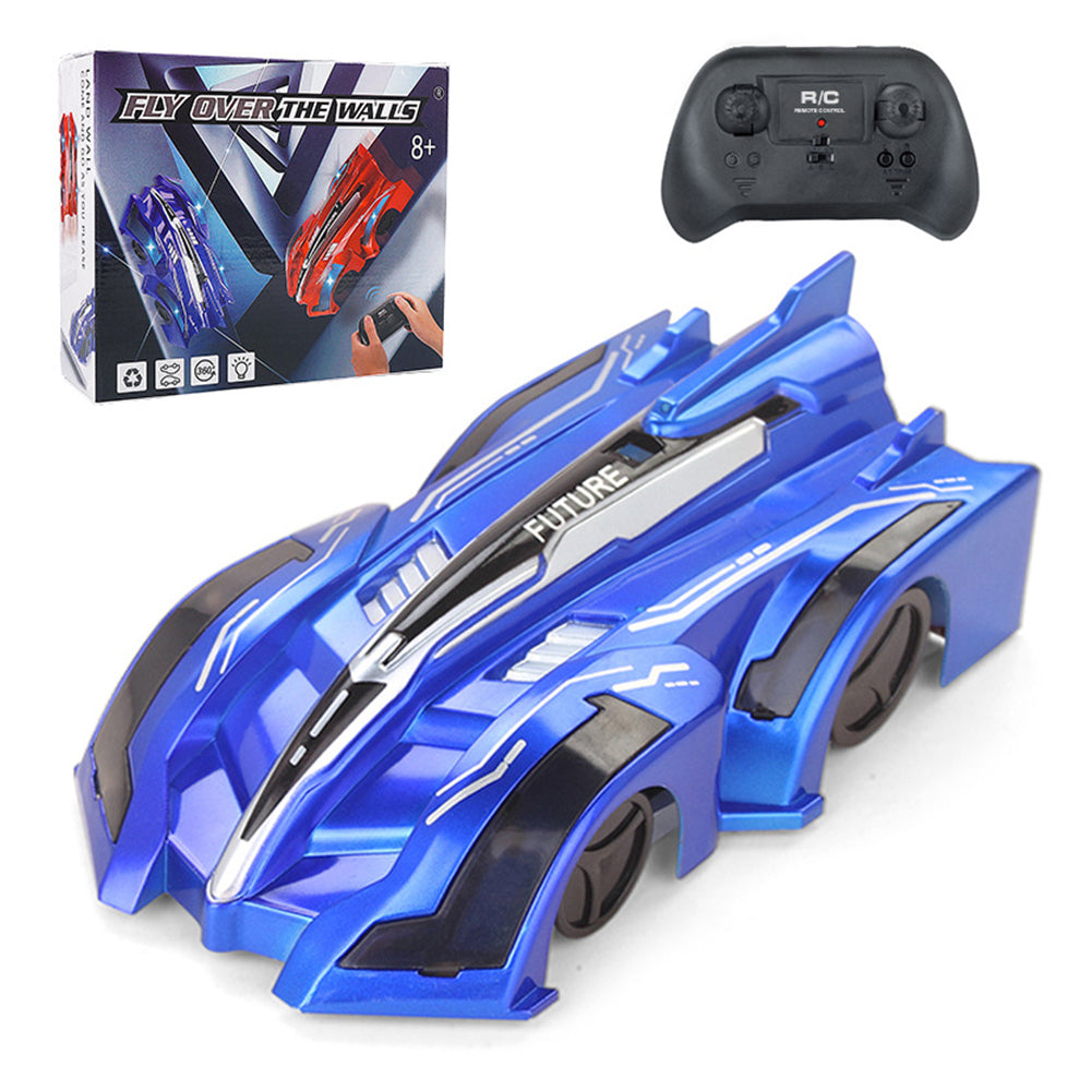360 Degree Omnidirectional Rotation Climbing Car Racing Toy with LED Light