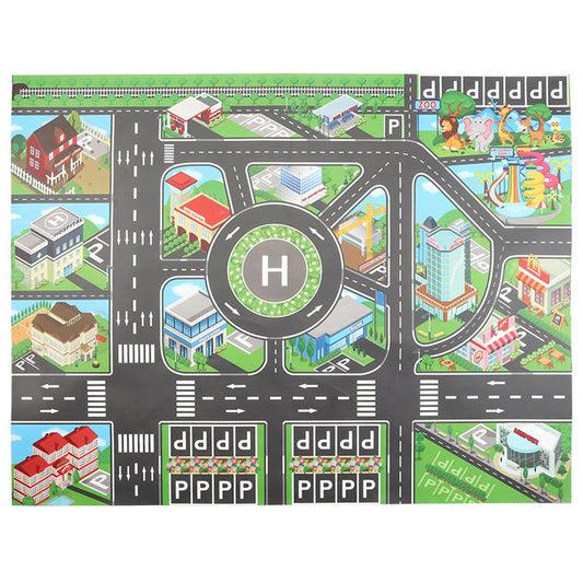 Urban Traffic Kids Outdoor Picnic Toy Mat