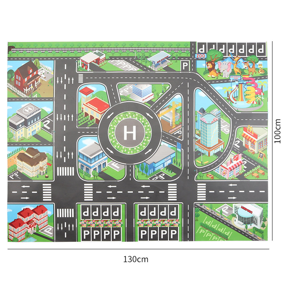 Urban Traffic Kids Outdoor Picnic Toy Mat