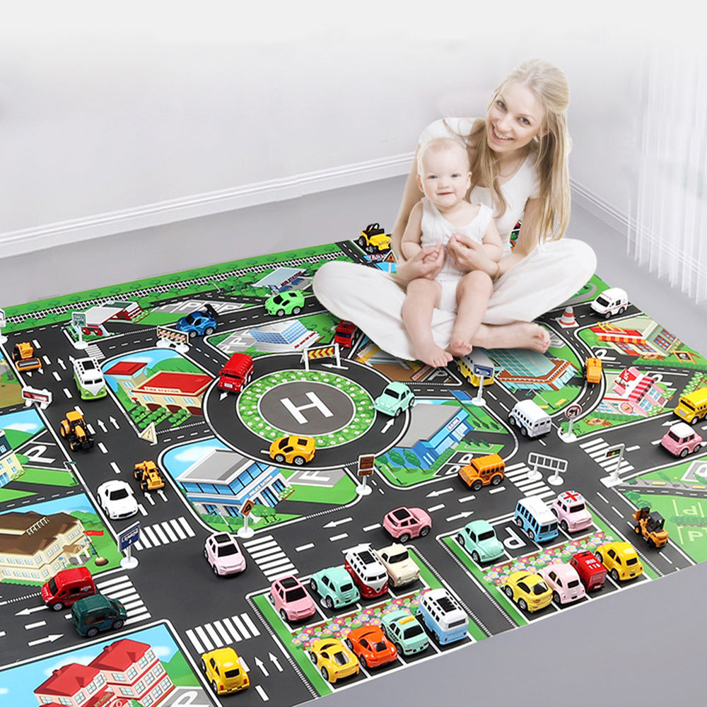 Urban Traffic Kids Outdoor Picnic Toy Mat