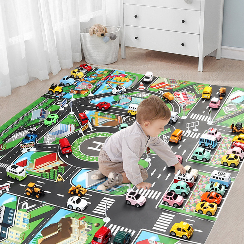 Urban Traffic Kids Outdoor Picnic Toy Mat