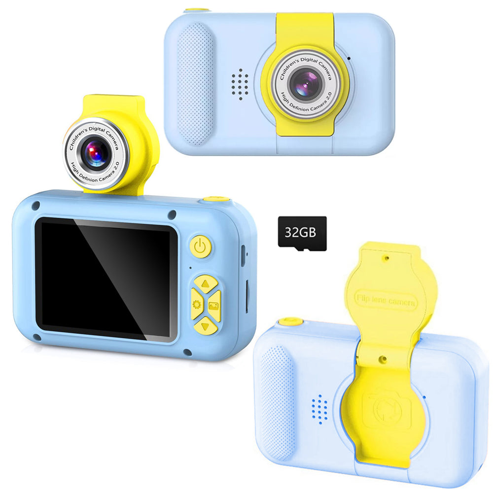 1080P Kids Digital Camera Toy with Flip Lens