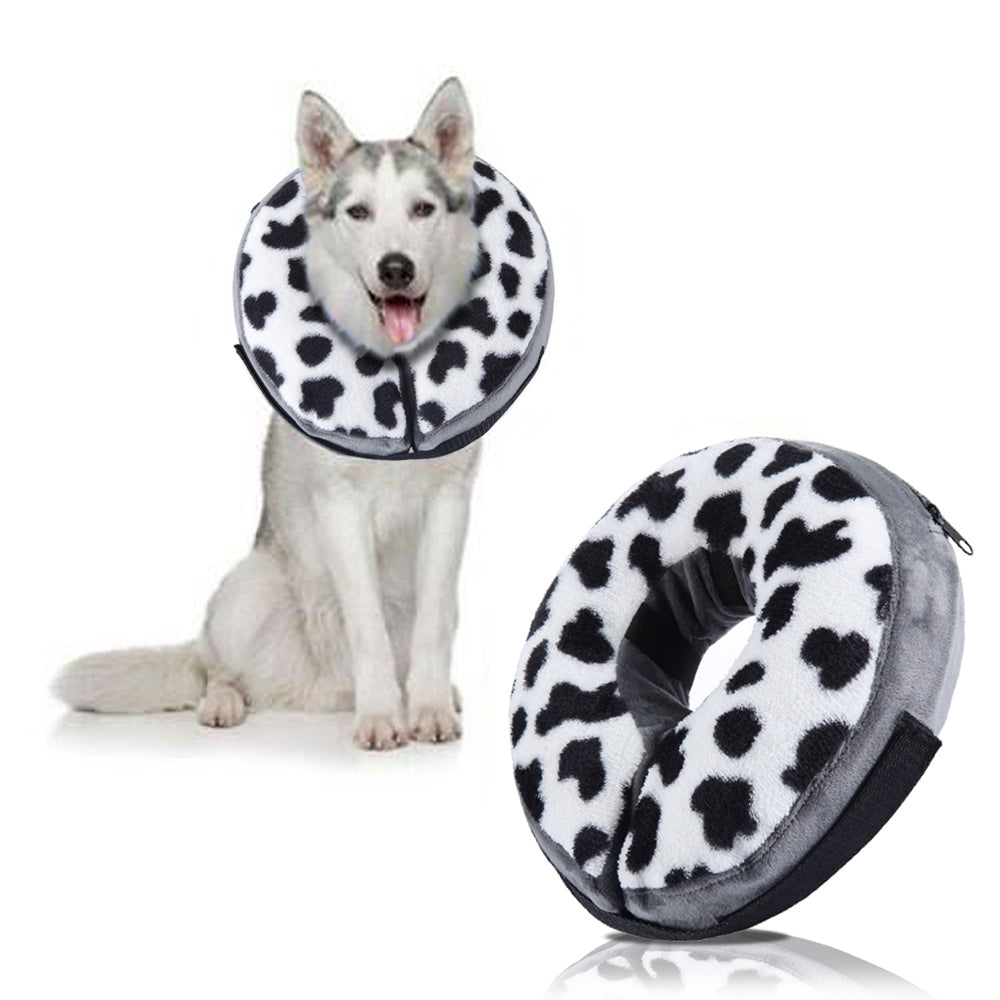 Inflatable Pet Adjustable Recovery Collar for Dogs and Cats
