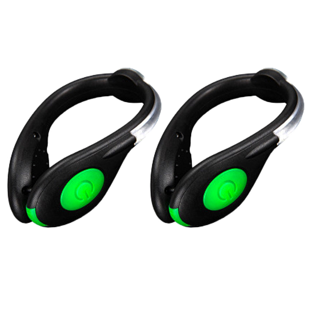 2Pcs USB Charging Shoes Clip Light Outdoor Sports Night Light