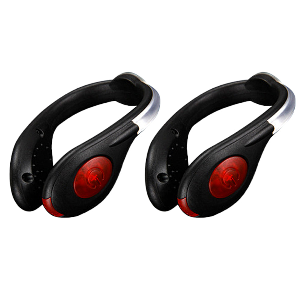 2Pcs USB Charging Shoes Clip Light Outdoor Sports Night Light