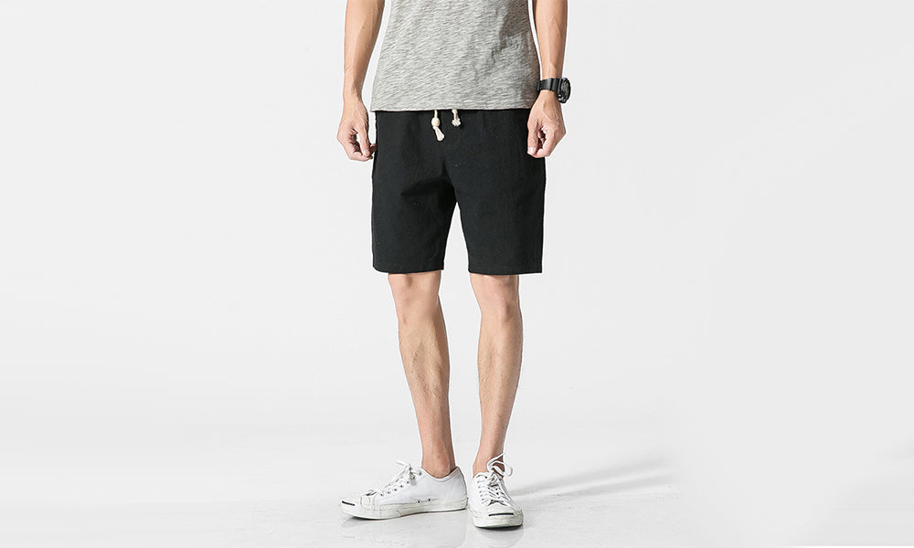 Men's Cotton Linen Bermuda