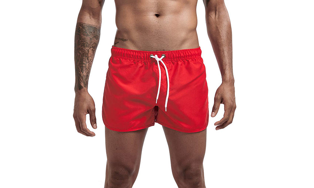 Men's Swim Shorts Red