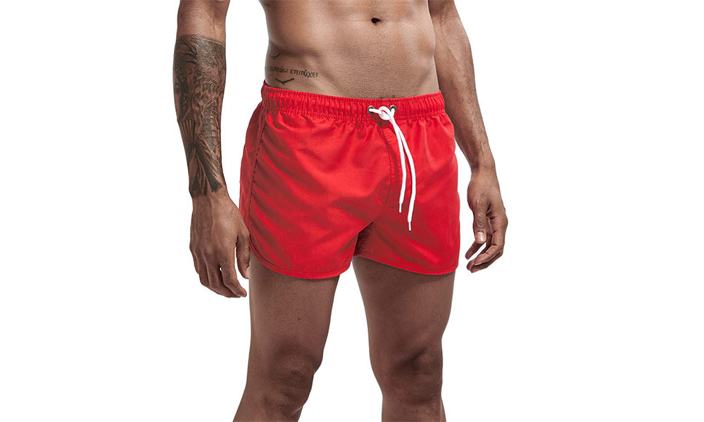 Men's Swim Shorts Red