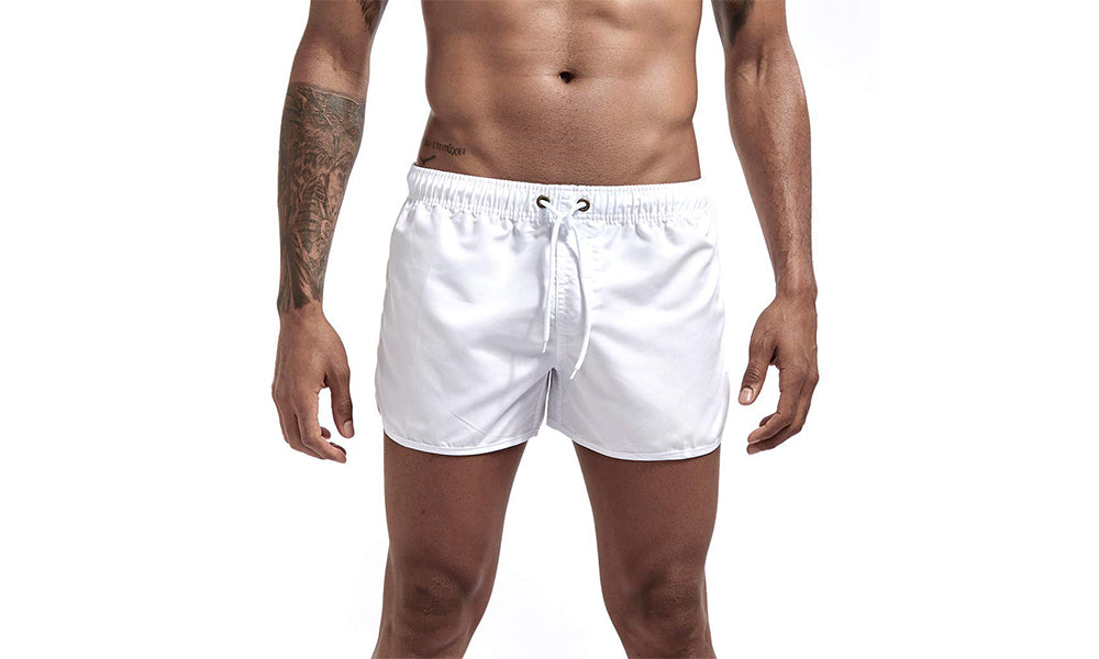 Men's Swim Shorts White