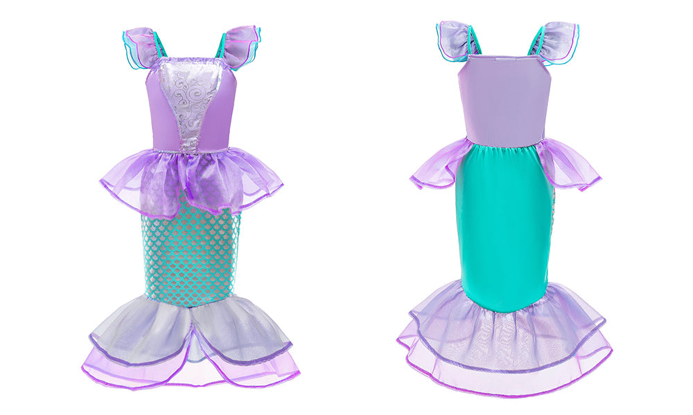 Girl's Little Mermaid Inspired Dress