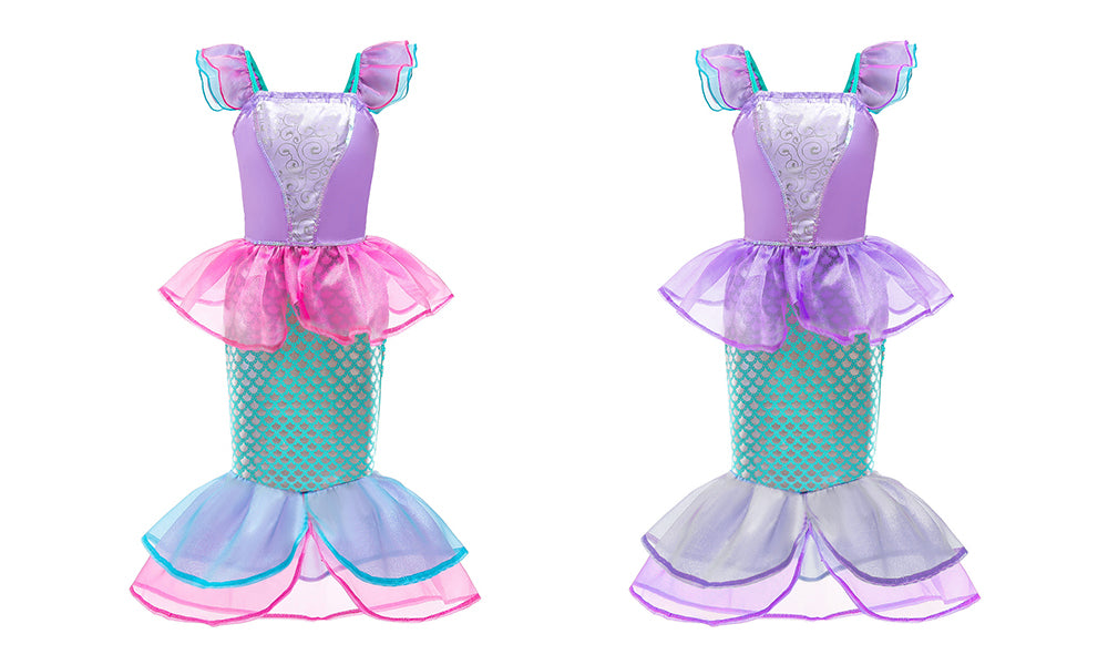 Girl's Little Mermaid Inspired Dress