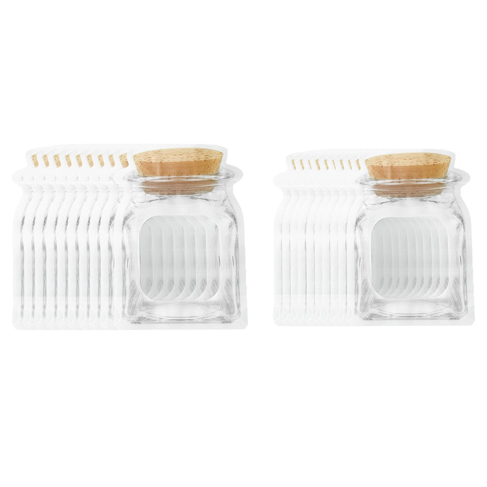 20Pcs Reusable Mason Jar Ziplock Bags