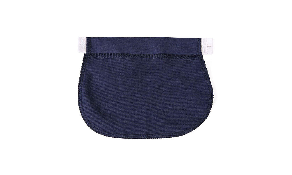 Adjustable Maternity Pants Extender Blue