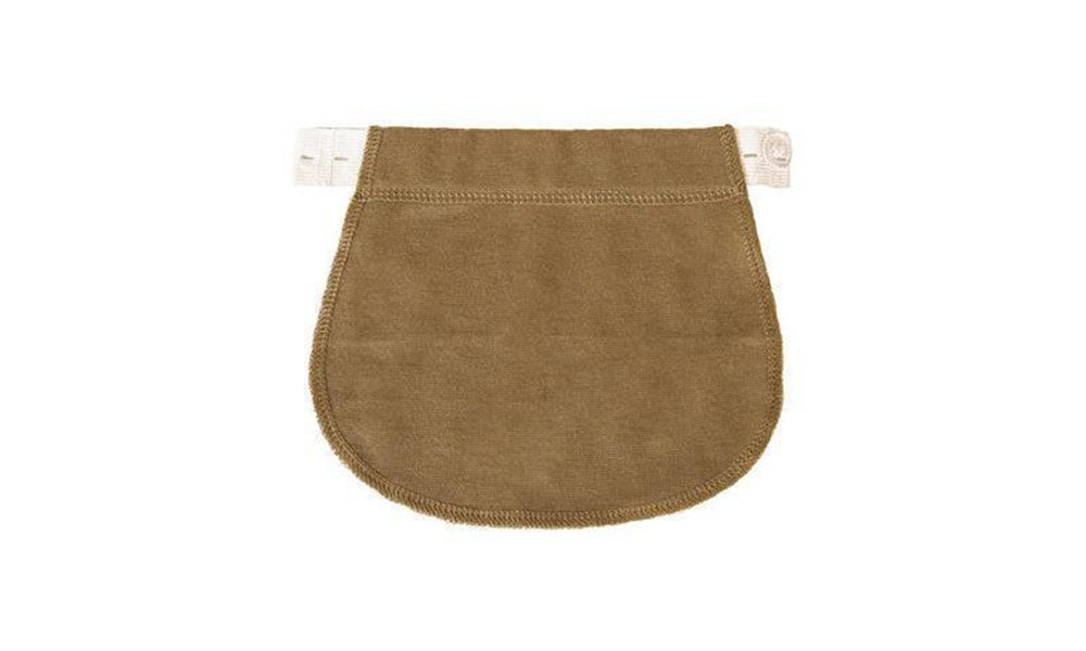 Adjustable Maternity Pants Extender Khaki
