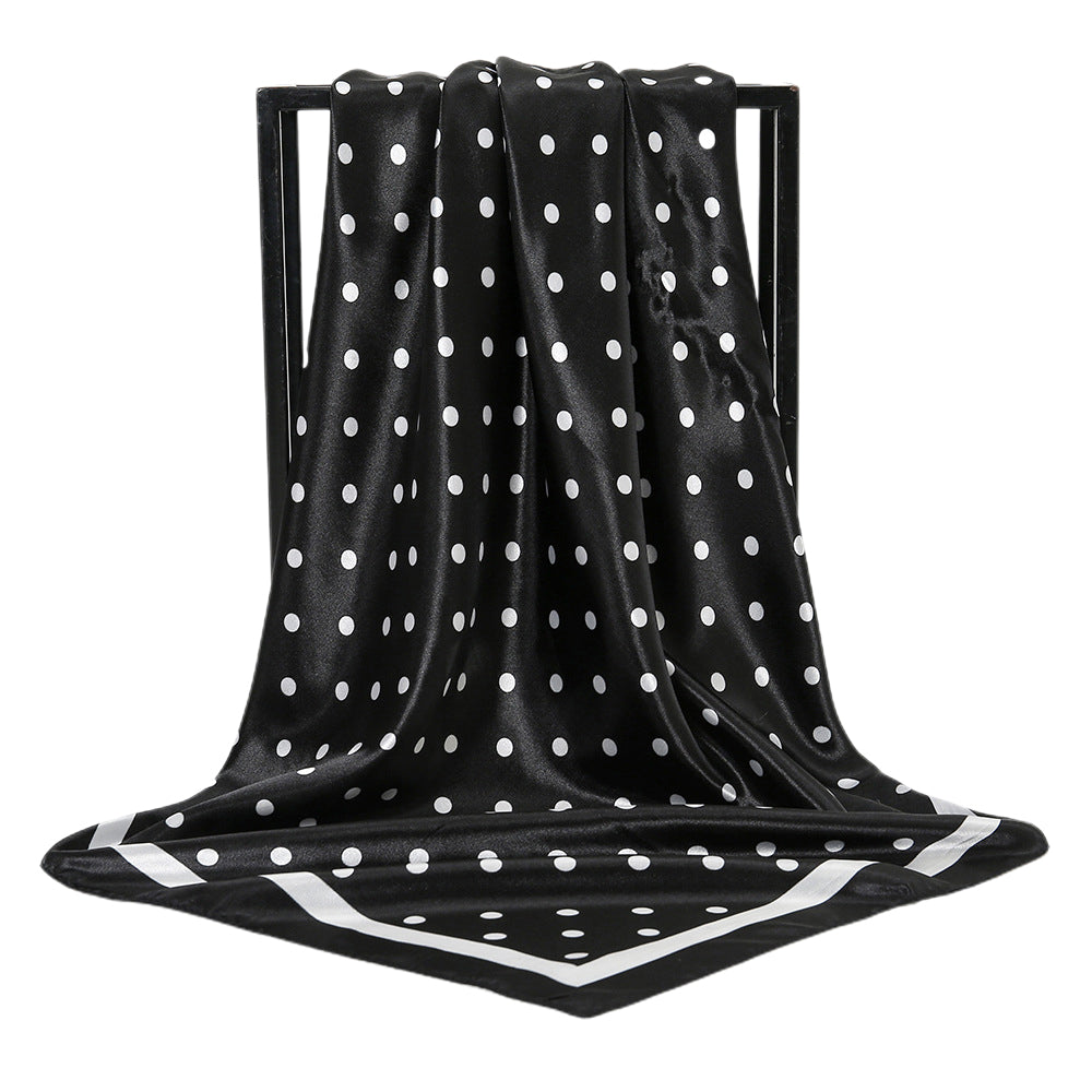 Large Satin Square Head Scarf