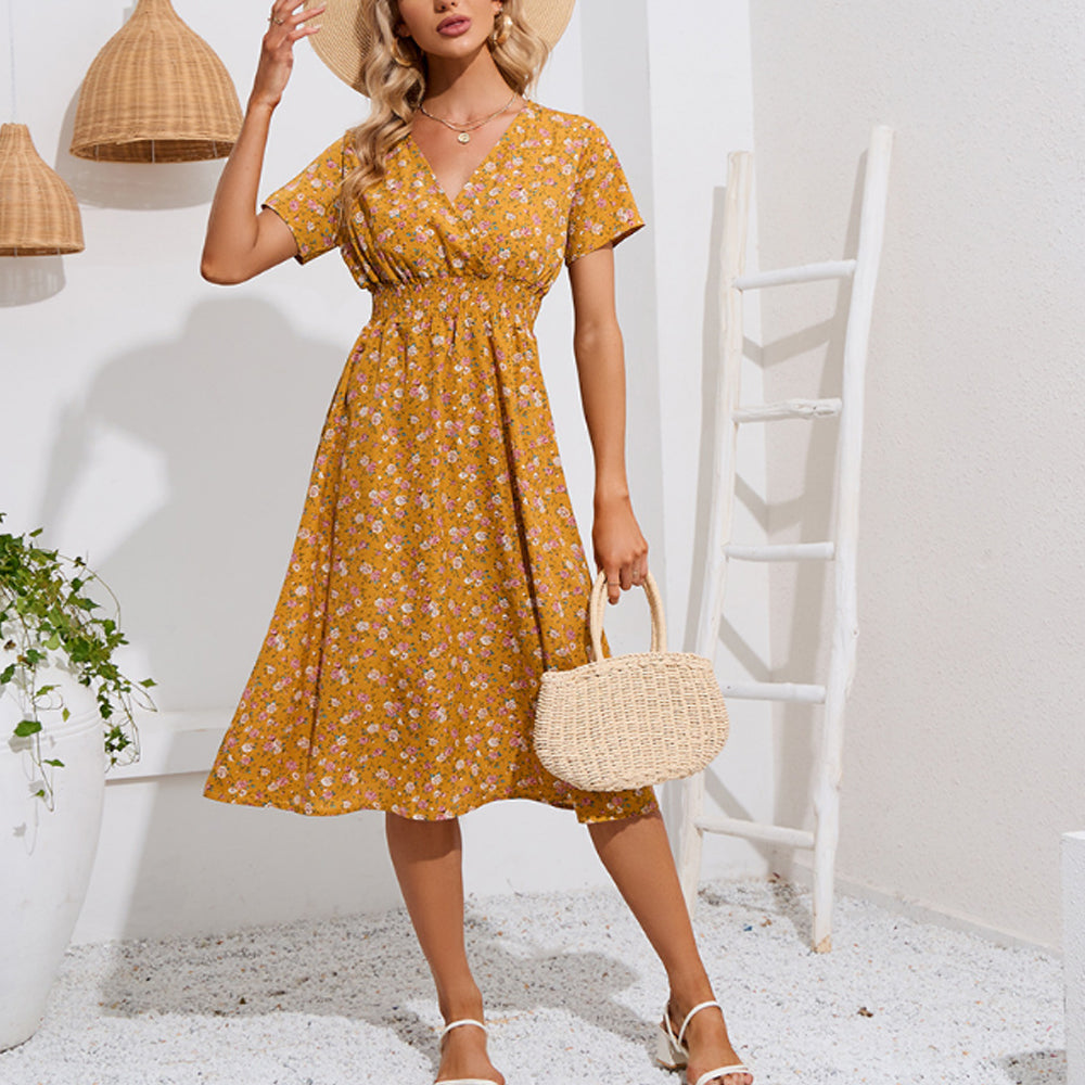 Women's Summer Short Sleeve Dress
