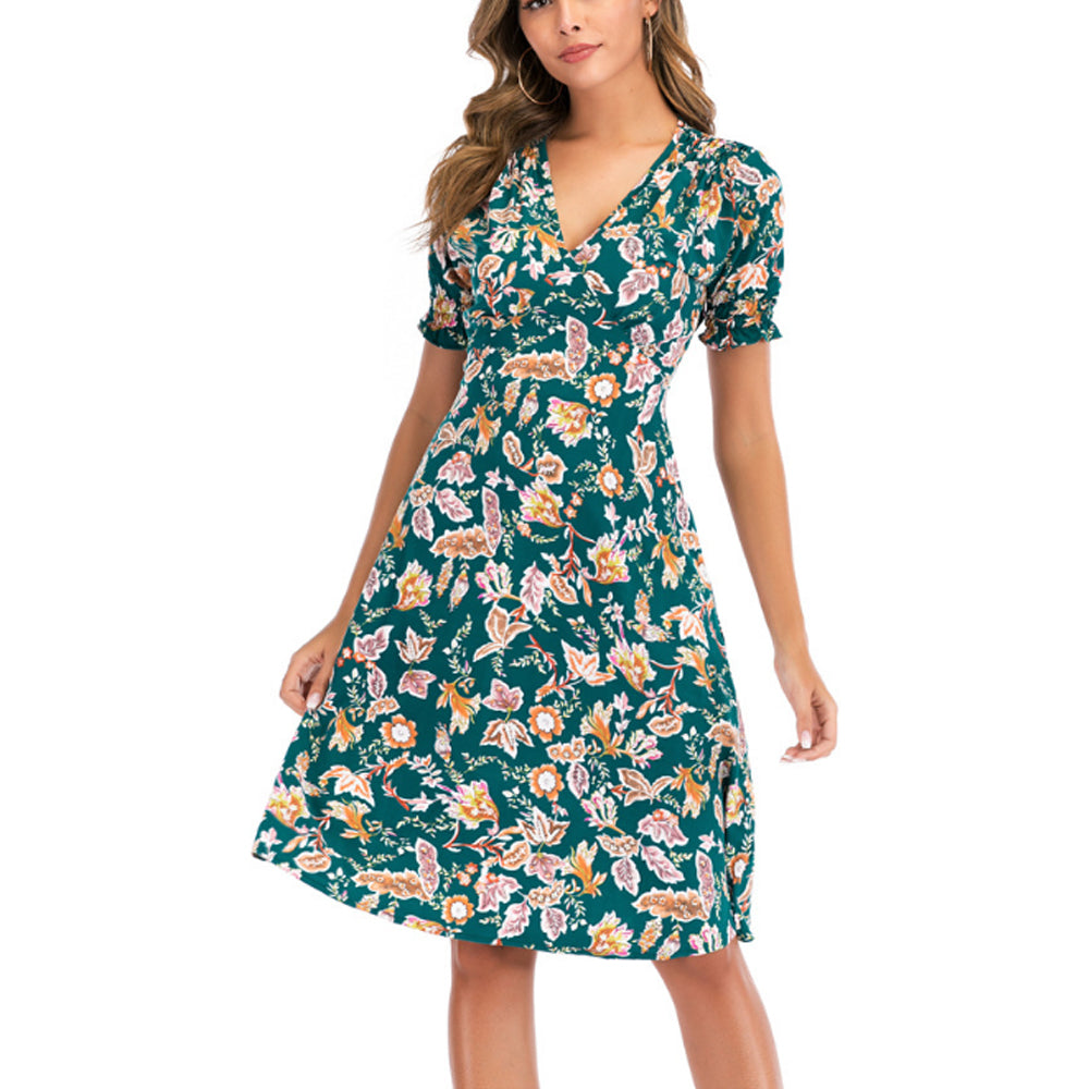 Women's Summer Short Sleeve Dress