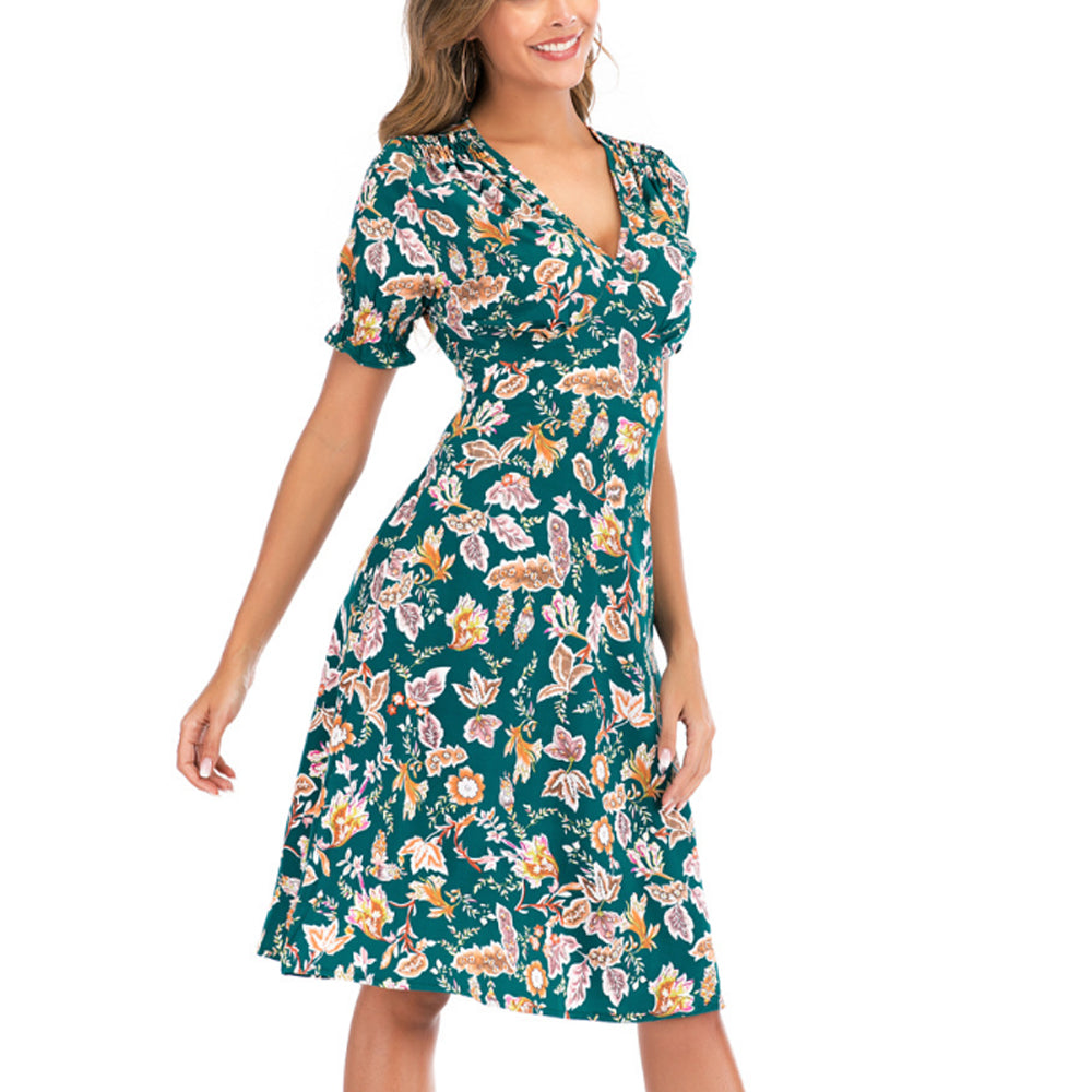 Women's Summer Short Sleeve Dress