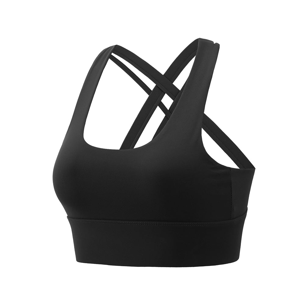 Women High Impact Sports Bras Criss Cross Back Yoga Running Bra for Plus Size