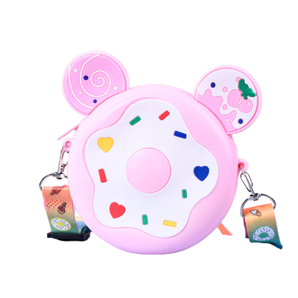 2Pack Girl Mini Silicone Pop Shoulder Bag