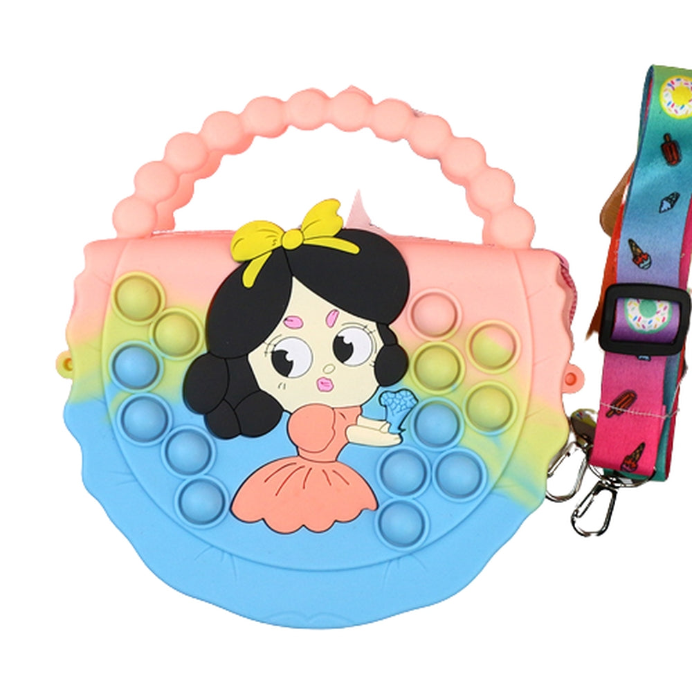2Pack Girl Mini Silicone Pop Shoulder Bag