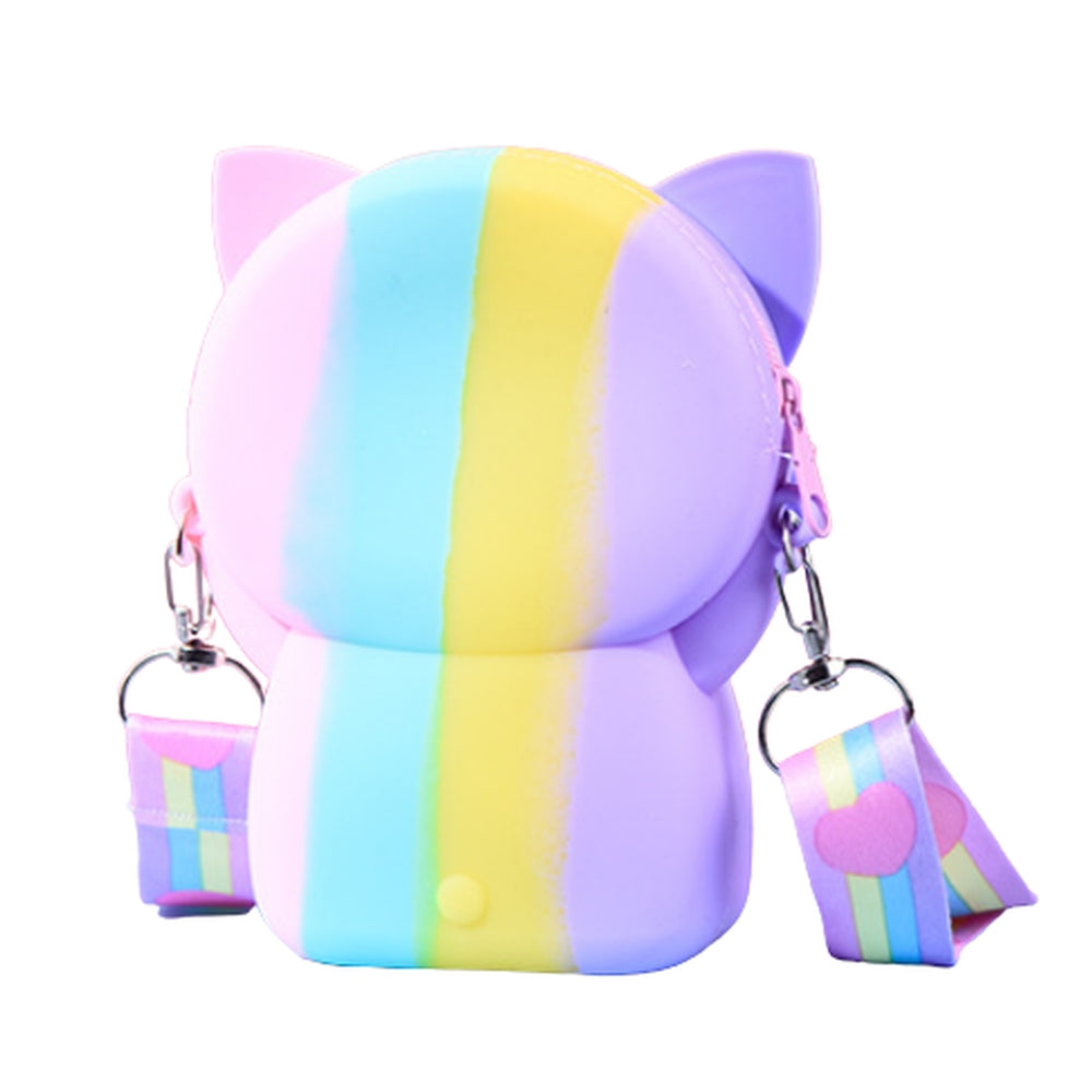 2Pack Girl Mini Silicone Pop Shoulder Bag
