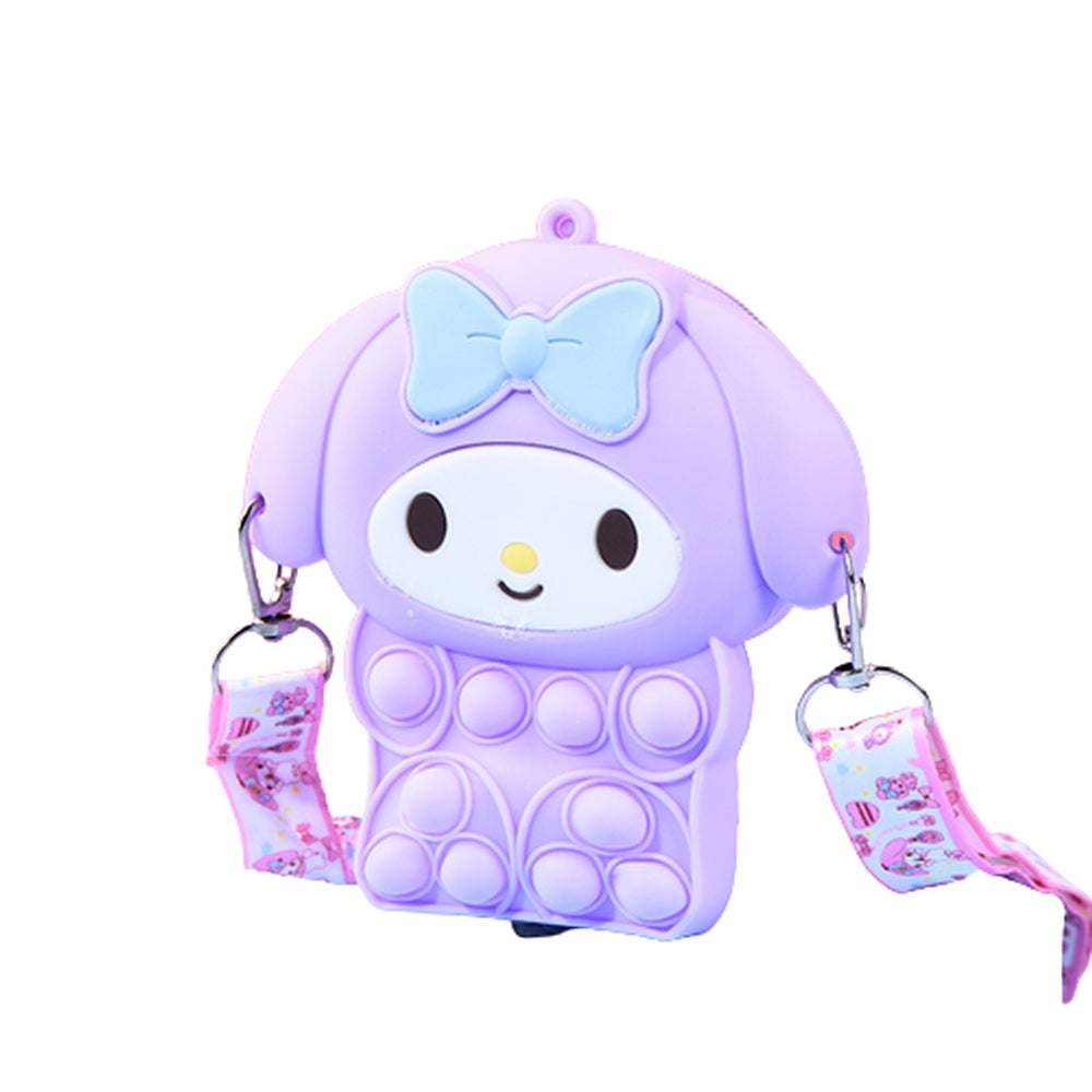 2Pack Girl Mini Silicone Pop Shoulder Bag