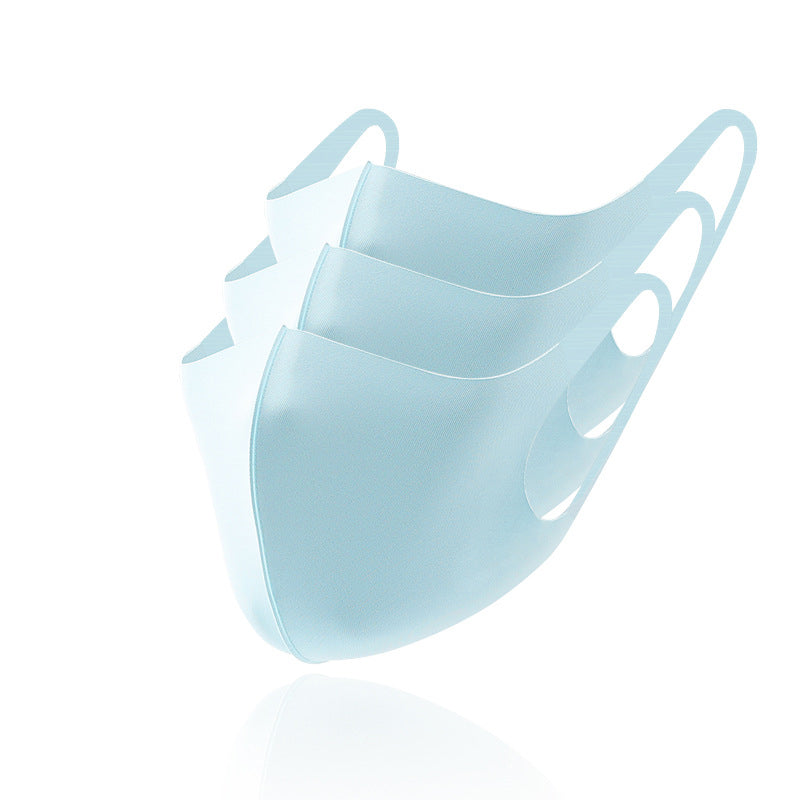 10Pcs Reusable Face Masks -Blue