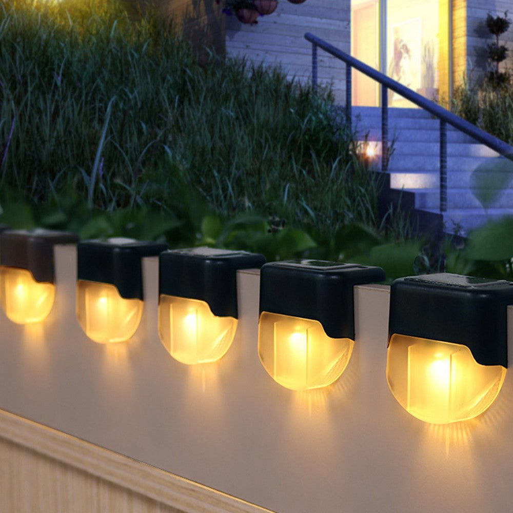 Solar Powered Deck Lights-Warm White