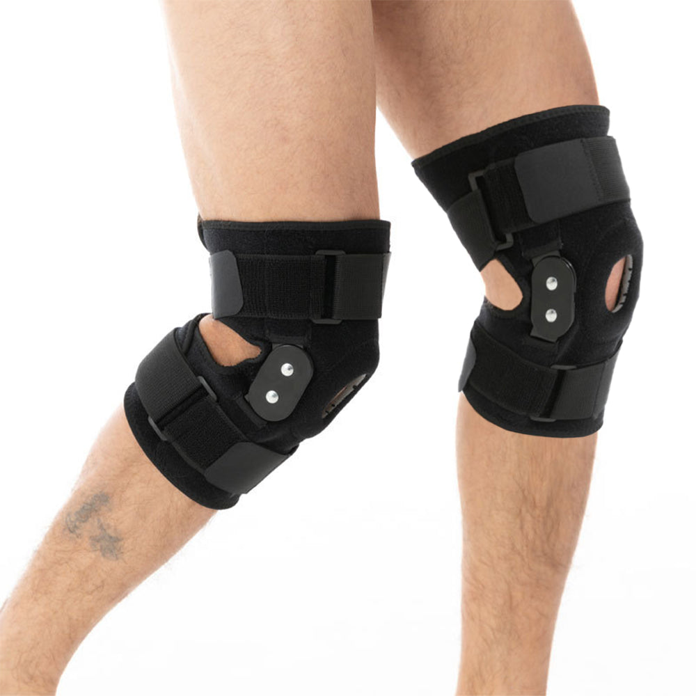 2Pcs Adjustable Knee Support Brace