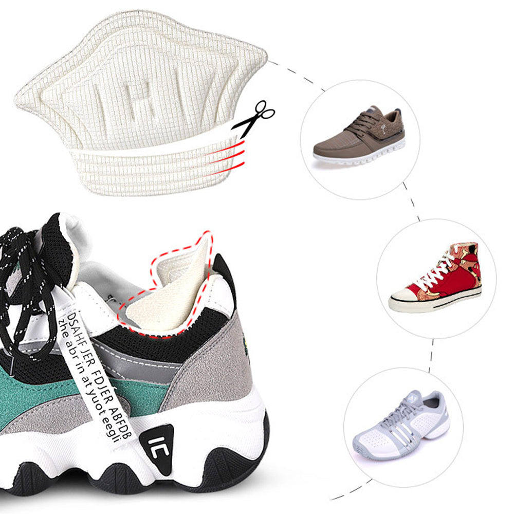 Two Pairs Heel Pads Heel Liners Inserts Grips Heel Protectors Cushions