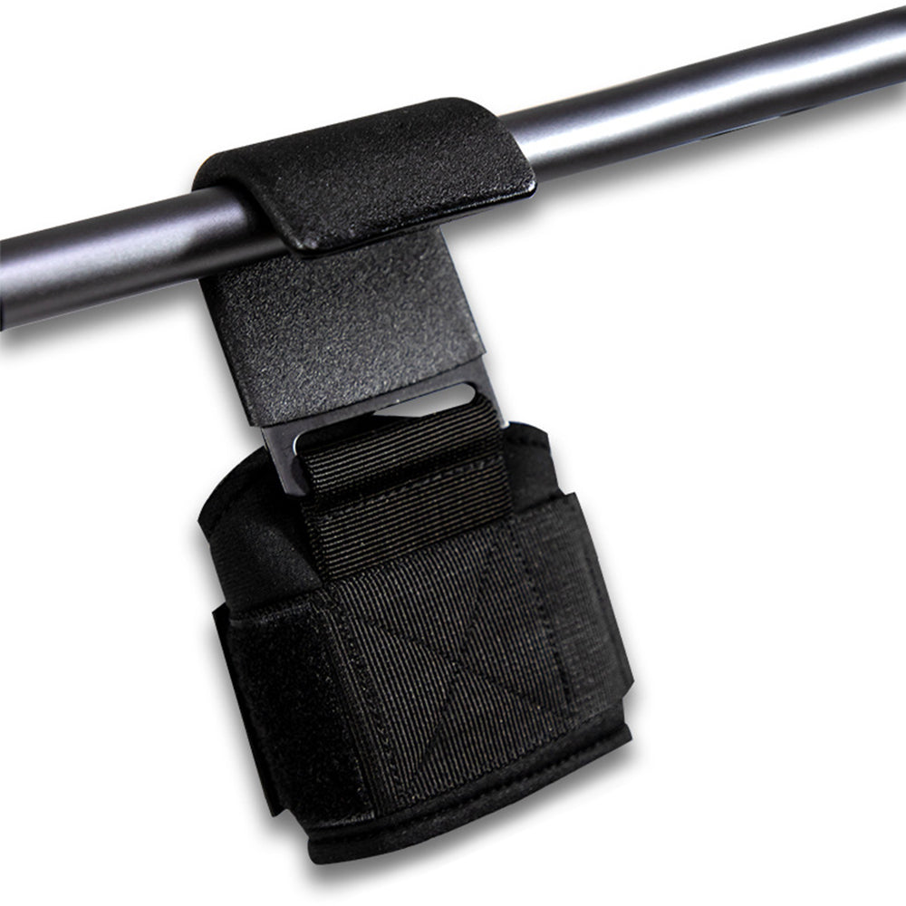 Pair of Weight Lifting Hook Hand Grip Support Wrist Straps