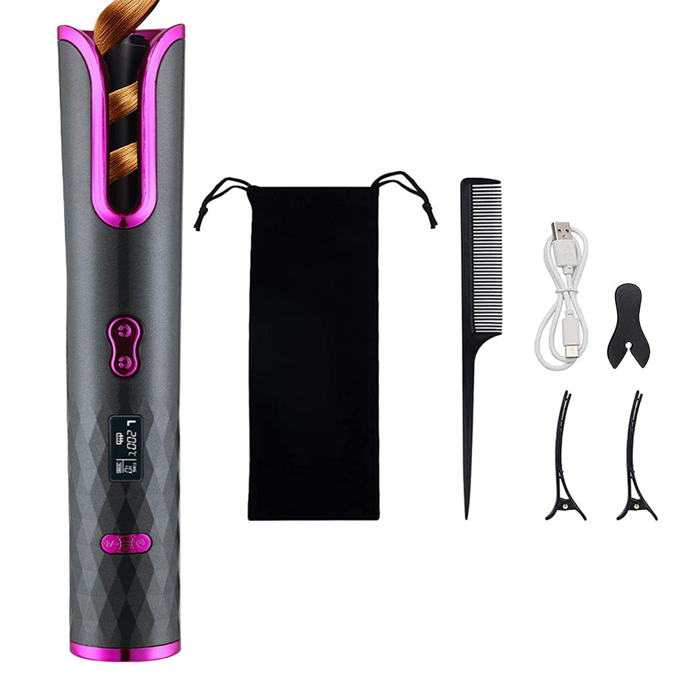 USB Cordless Hair Curler