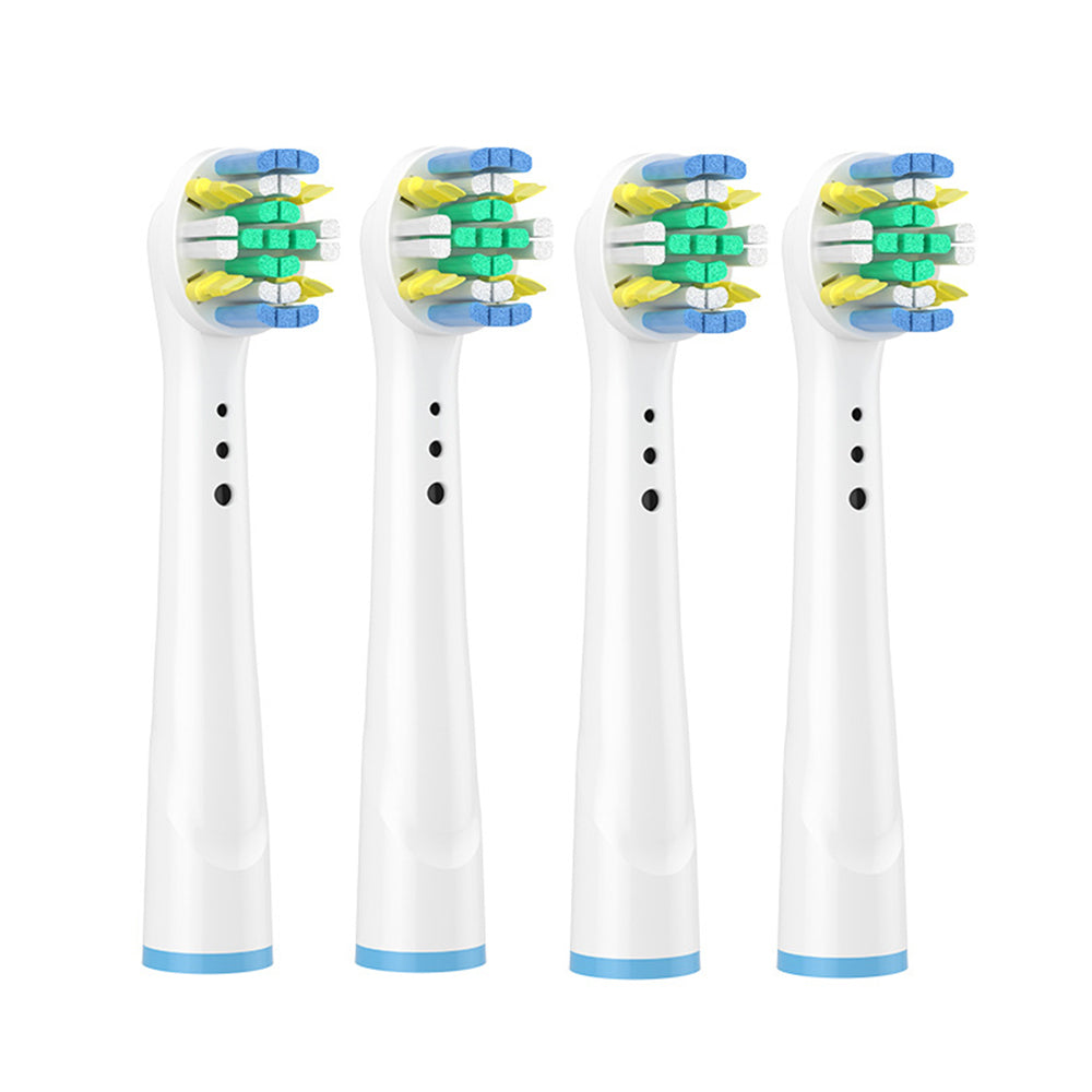 8Pcs Electric Toothbrush Replacement Heads Compatible with Oral B-Dental floss clean