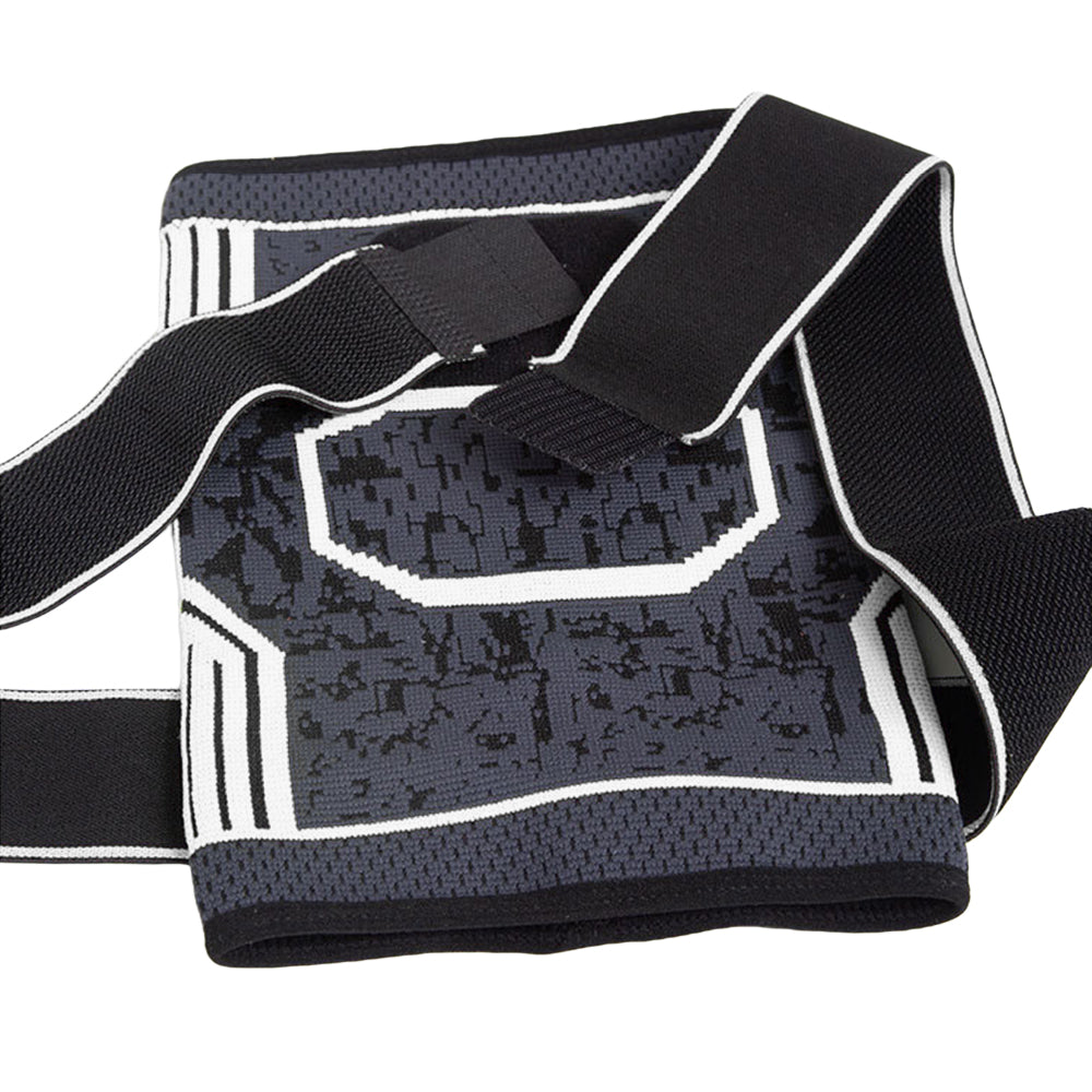 Gym Knee Pads Sport Knee Sleeve Knee Support Brace-Grey